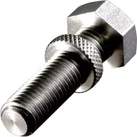   Delkim Extra Dlhá Skrutka z Nerezovej Ocele a Poistný Krúžok pre Elektronický Signalizátor Záberu