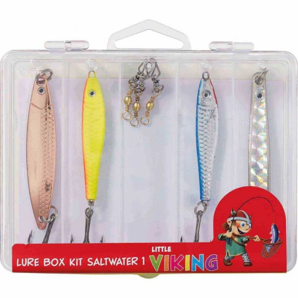 KINETIC Little Viking Lure Box Kit Saltwater 1 Súprava umelých nástrah