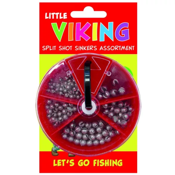 KINETIC Little Viking Split Shot Sinkers Assortment Súprava oloviek