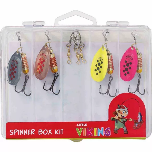 KINETIC Little Viking Spinner Box Kit Súprava umelých nástrah
