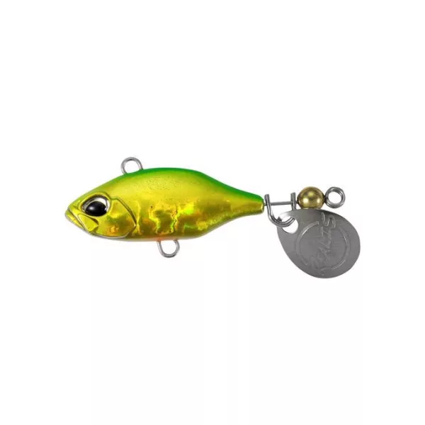 Duo Realis Spin 35 3,5cm 7gr CDA3185 Itako Green Gold Spin-Tail Umelá nástraha