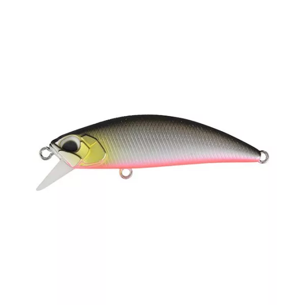 Duo Spearhead Ryuki 50S 5cm 4,5gr ASA4082 Mat Black Back RB Potápavý Wobler