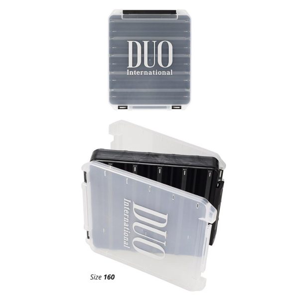 Duo Reverse Lure Case 160 20,6x17x4,4cm White/Silver Logo Box na umelé nástrahy