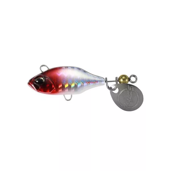 Duo Realis Spin 38 SW 3,8cm 11gr GHA0574 Holo Red Head GB Spin-Tail Umelá nástraha