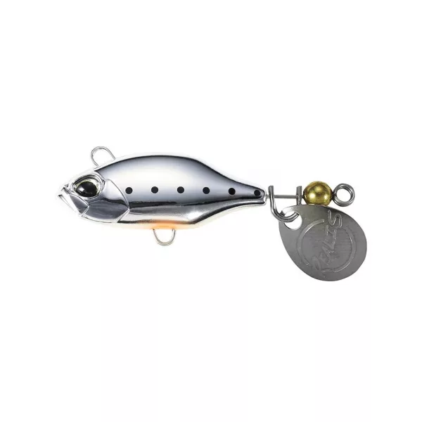 Duo Realis Spin 38 SW 3,8cm 11gr MCC3515 UV Silver Shirasu Spin-Tail Umelá nástraha