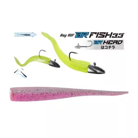   Duo Bayruf BR Fish 8,4cm S042 UV Clear Pink Plastová nástraha 7ks