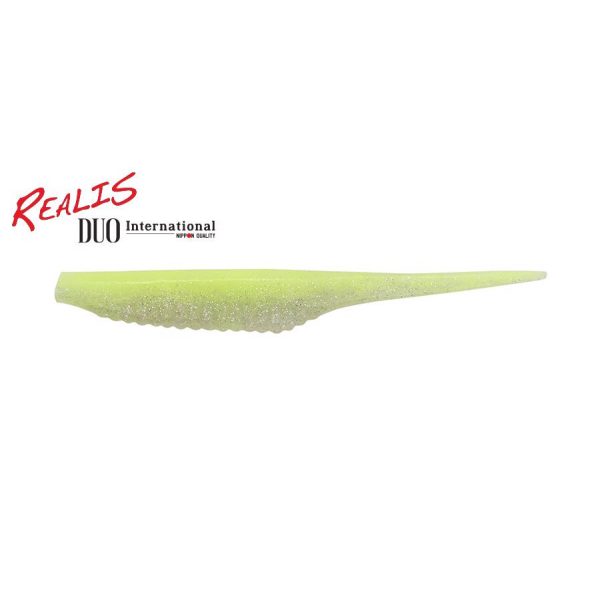 Duo Realis Versa Pintail 12,5cm F075 Chartreuse Shad Plastová Nástraha 5ks