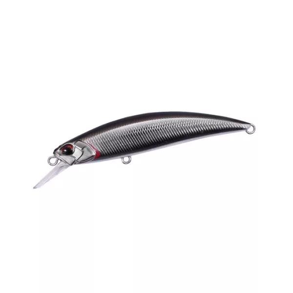 Duo Spearhead Ryuki 70S 7cm 9gr MCC3169 Black Chrome Potápavý Wobbler