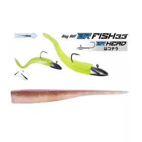   Duo Bayruf BR Fish 8,4cm F102 Brown Zircon Plastová Nástraha 7ks