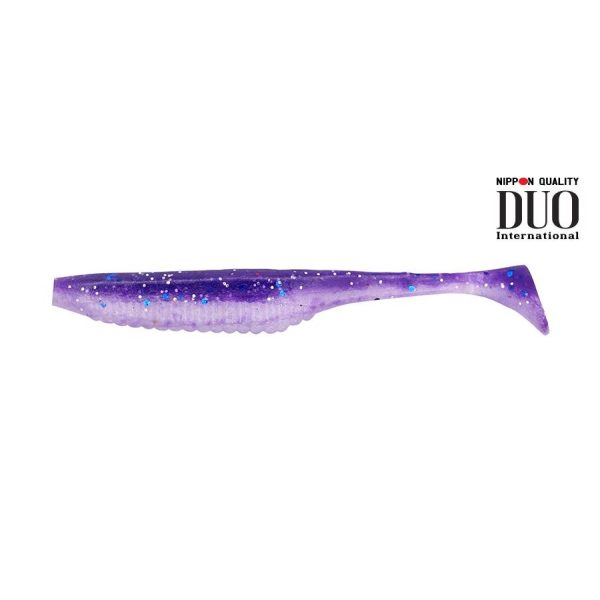 Duo Realis Versa Shad 10cm F086 Purple Back Shad Plastová Nástraha 7ks