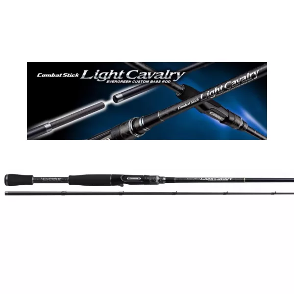Evergreen Light Cavarly CLCC-611MH Baitcast 211cm 7-28gr 2 Dielny Prívlačový Prút