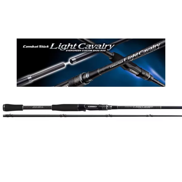 Evergreen Light Cavarly CLCC-71H Baitcast 216cm 10,5-56gr 2-dielny prívlačový prút