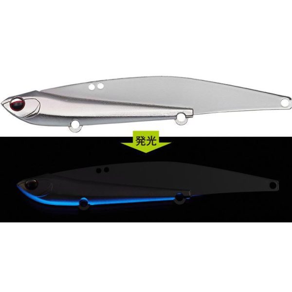 Evergreen Iron Marvie 109 10,9cm 37gr #831 Sabre Silver Black White Berry Blade Nástraha