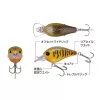 Evergreen Piccolo Dive Shallow 4cm 6,4gr #66 Flash Clown Vobler