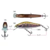 Evergreen Nelmezzo 50FS 5,0cm 5gr #32 Sight Chart Yamame Wobler