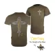 Vass-Tex Carp Rising Khaki Póló L