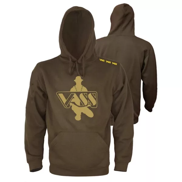 Vass-Tex Classic Printed Hoody Edition 2 Khaki Pulóver L