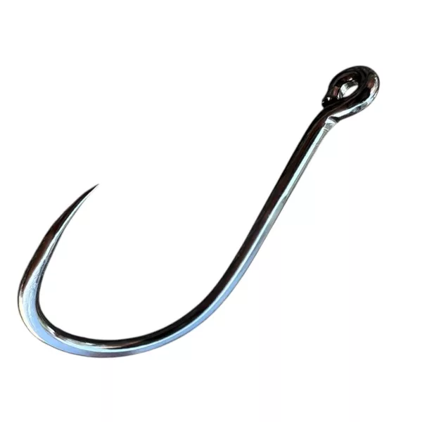 Sasame Thinners Barbless Black Nickel 2 Füles, Szakáll Nélküli Bojlis Horog 10db