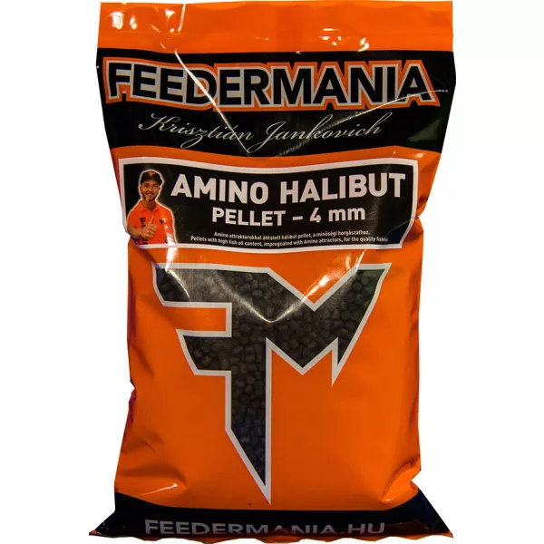 Feedermánia Amino Halibut 4mm Kŕmny Pelet 800gr