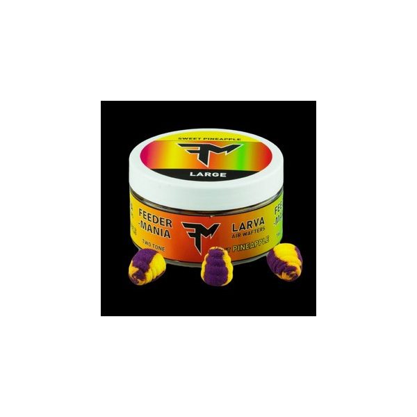 Feedermánia LARVA AIR WAFTERS DVOJFAREBNÉ L SLADKÝ ANANÁS CITRÓNOVO-FIALOVÝ Wafters
