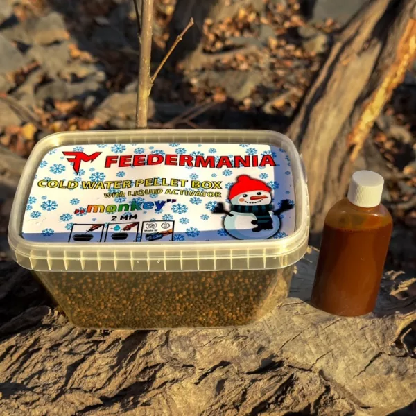 Feedermánia Monkey 2mm Cold Water Pellet Box 400gr