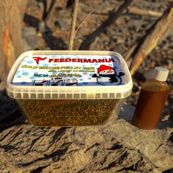 Feedermánia BCN-Banán 2mm Cold Water Pellet Box 400gr