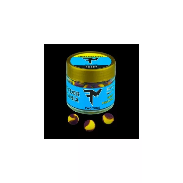 Feedermania Klesavé Wafters Dvojfarebné Sladký Ananás 10 Mm