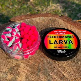   Feedermánia Larva Air Wafters Two Tone S Strawberry Ice Cream Wafters 20gr