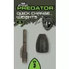 Fox Rage Predator Camo Quick Change Weights Rýchlovýmenné plavákové záťaže 25gr 3ks