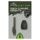 Fox Rage Predator Camo Quick Change Weights Rýchlovýmenné plavákové záťaže 35gr 3ks