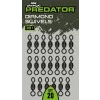 Fox Rage Predator Diamond Swivels 7 Obratlíky 20ks
