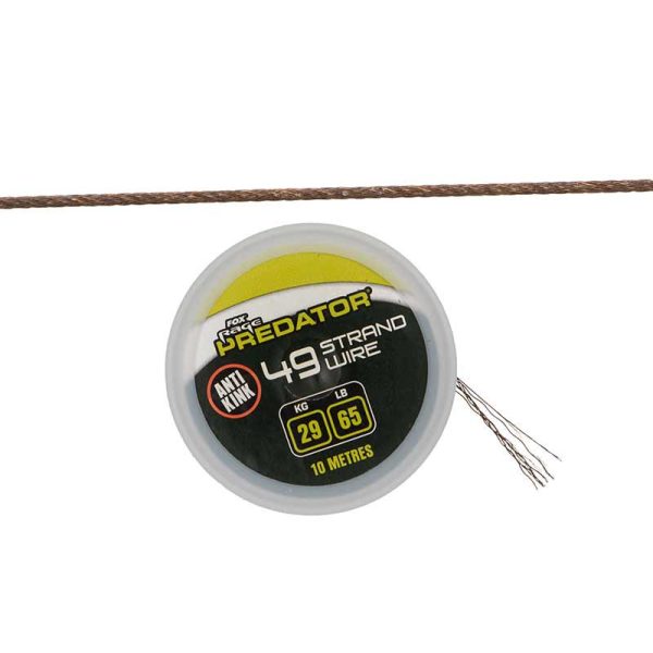 Fox Rage Predator 19-S Coated Wire 10m 12kg Oceľový drôt