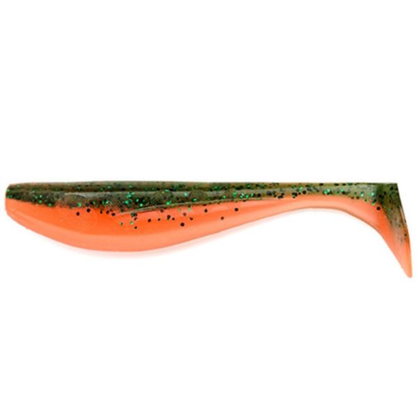 FISHUP Wizzle Shad 7,62cm (8ks), #205 - Watermelon/Flo Orange Plastová nástraha