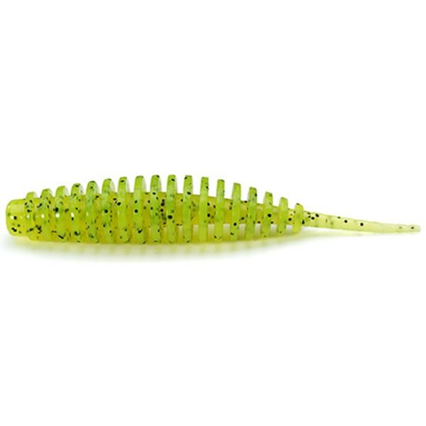 FISHUP Tanta 3,81cm (10ks.), #055 - Chartreuse/Čierna Plastová nástraha