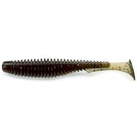   FISHUP U-Shad 5,08cm (10ks.), #043 - Watermelon Brown/Black Plastová nástraha
