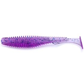   FISHUP U-Shad 6,35cm (9ks), #014 - Violet/Blue Plastová nástraha