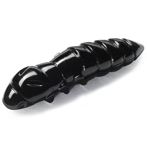 FISHUP Pupa 3,04cm (10pcs.), #101 - Black Plastová nástraha