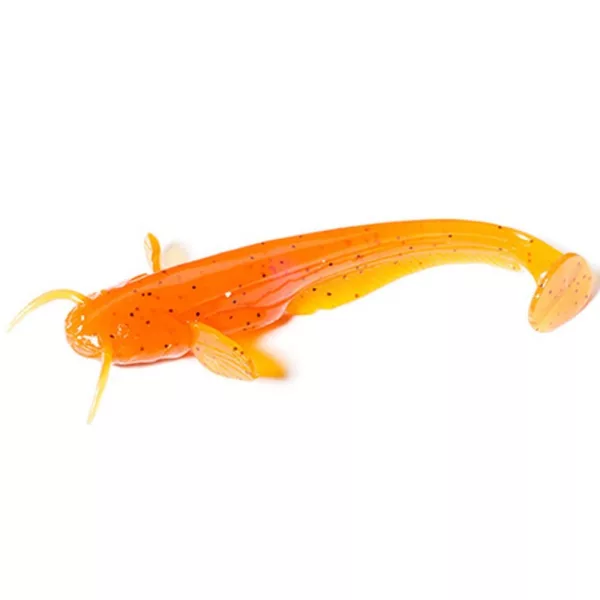 FISHUP Catfish 5,08cm (10ks), #049 - Orange Pumpkin/Black Plastová nástraha