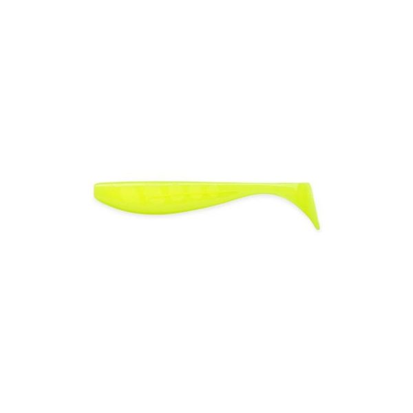 FISHUP Wizzle Shad 12,7cm (4pcs.), #046 - Lemon Plastová nástraha