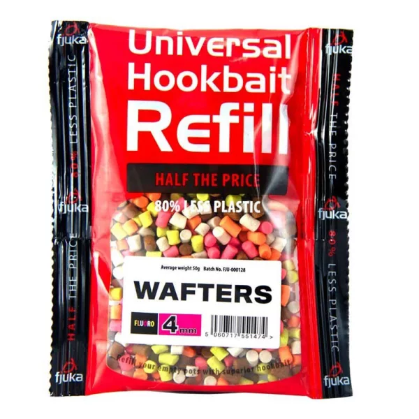 Fjuka Wafters Mixed Colours 4mm Wafters Plniteľné Balenie 50gr