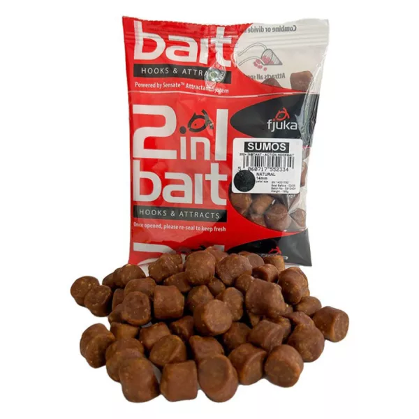 Fjuka Sumos Natural 14mm kŕmne pelety 200gr