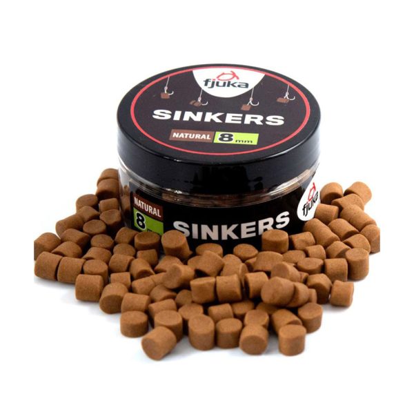 Fjuka Sinkers Natural 8mm Potápavá háčiková nástraha 50gr