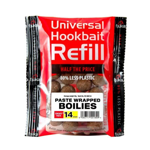 Fjuka Wrapped Boilies 14mm Boilie Náplň v balení 50gr