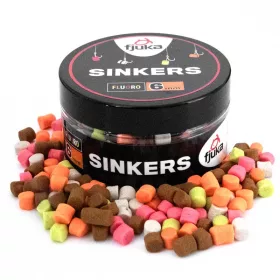   Fjuka Sinkers Color Mixed Potápavá háčiková nástraha 6mm