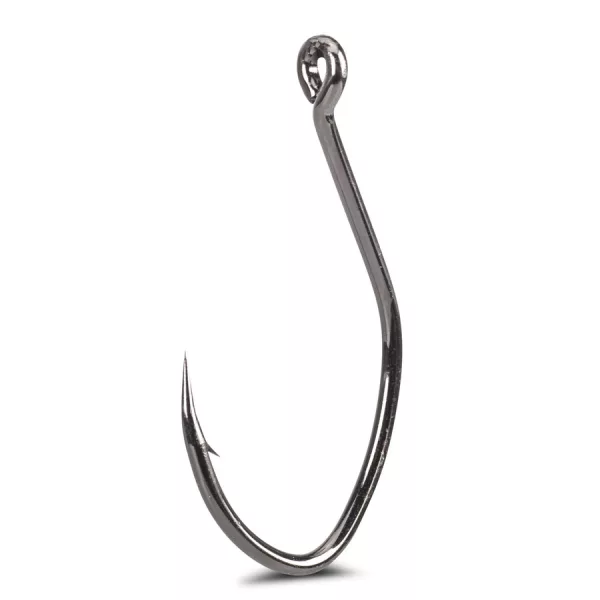 Uni Cat Micro Sharp Power Hook 2/0 Füles, Szakállas Egyágú Rablóhalas Horog 6db