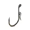 Uni Cat BTX-88 Bait Gripper 6/0 Füles, Szakállas Egyágú Harcsázó Horog 4db