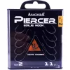 Anaconda Piercer Boilie Hook 2 Füles, Szakállas Pontyozó Horog 11db