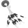 MS Range Line Stops Kemény XL Gumiütköző 20db