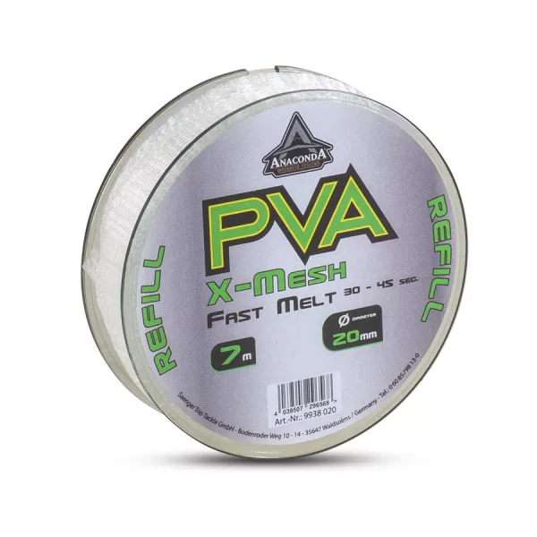 Anaconda Fast Melt PVA X-Mesh 20mm Gyorsan Oldódó PVA Háló 7m