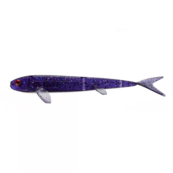 Bite On Pelagic Wizard Violet 20cm 31gr Gumihal 1db